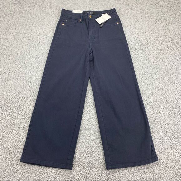 Judy Blue Women's Wide Leg Tummy Control Crops Jeans  NWT  |  Size:  5/27 - Picture 3 of 16